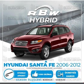 Resim Hyundai Santa Fe Ön Silecek Takımı (2006-2012) RBW Hibrit 