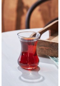 Resim Karaca Vefa 6lı Çay Bardağı Seti 130 Ml 