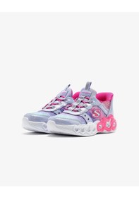Resim Skechers Kız Çocuk Mor Işıklı Spor Ayakkabı Lavanta/çoklu 