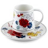Resim Fiore Türk Kahvesi Fincanı Tek Kişilik Cup43 100cc The Mia