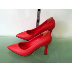 Resim KAFKASLAR AYAKKABI Yeni Model 9 cm Kadeh Topuk Stiletto Ayakkabı 