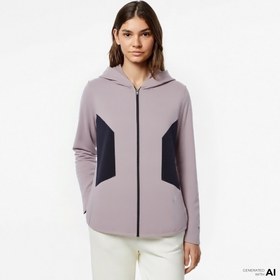 Resim Skechers Performance Coll. Full Zip Kadın Pembe Eşofman Üstü 