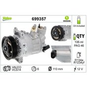 Resim Valeo 699357 Klima Kompresörü Vw Golf V,vı Jetta Craf Cadyııı A3-22833 