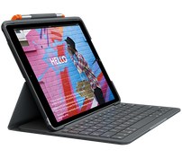 Resim Logitech Slim Folio For iPad 10.Tablet Klııfı 2 inc 7th Gen 8th Gen Logitech