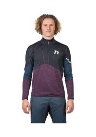 Resim Hannah Niro Hz Erkek Sweatshirt 10047405hhx.01 A-ppmel Anthracite Prune Purple Mel Antrasit 