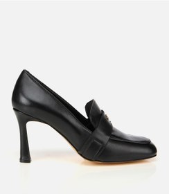 Resim Hotiç Kadın Deri Siyah Yumuşak Dokulu Gold Detaylı Topuklu Stiletto 01ayh316610a100 01ayh316610a100 Siyah 