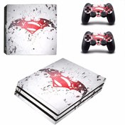 Resim Kt Grup Superman Logo Playstation 4 Pro Full Sticker Kaplamalar 