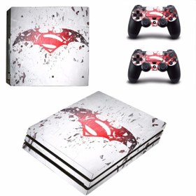 Resim Kt Grup Superman Logo Playstation 4 Pro Full Sticker Kaplamalar 