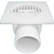 Resim Plastik Yer Sifonu 15x15 Q70 Lavabo Sifonu Tr 