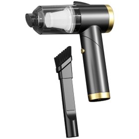 Resim Araba Kablosuz Elektrikli Süpürge 120w Yüksek Güçlü Kablosuz Ev Aletleri Elektrikli Süpürge Ev Ve Araba Çift Amaçlı Taşınabilir Elektrikli Süpürge 