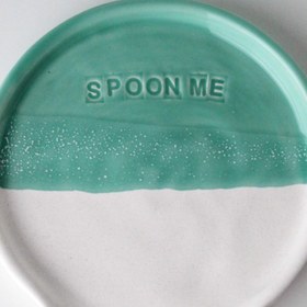 Resim SPOON ME - Spoon Rest/Kaşıklık - Su Yeşili 