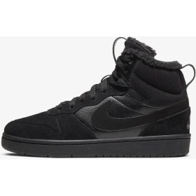 Resim Nike Siyah Erkek Çocuk Yürüyüş Ayakkabısı CQ4023-001 Court Borough Mıd 2 Boot 