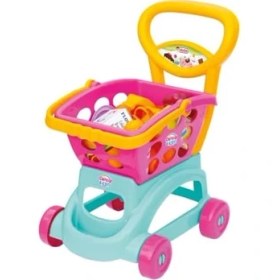Resim Elivora - Candy & Ken Sepetli Market Arabası 