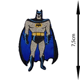 Resim REMSATİC Ütü Ile Yapışan Arma - Patch - Yama Batman Modeli 