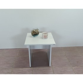 Resim KOBİÇ Ofis Sehpası 45x45x45 cm Beyaz 