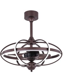 Resim Oğuzhan Ayvalık Dc Motor - 56 Cm. Led Aydınlatmalı Ve Uzaktan Kumandalı Tavan Vantilatörü 