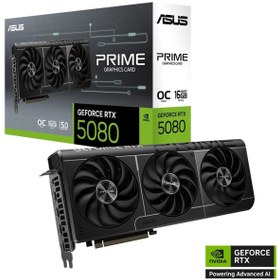 Resim ASUS Prıme-rtx5080-o16g 16gb 256bit Gddr7 Dp/hdmı Pcı 5.0 Ekran Kartı 