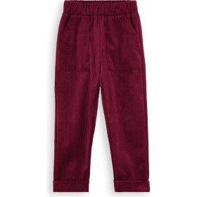 Resim Denokids Fitilli Kadife Bordo Erkek Çocuk Pantolon Lastikli Rahat Kesim 3 Yaş 