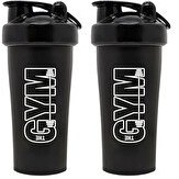 Resim Cool Plastik Cool Shaker Gym 650 CC (Siyah - Siyah) 