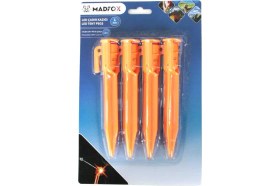 Resim Madfox LED Işıklı Çadır Kazığı 15CM 4pcs 