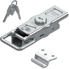 Resim Römork Kasa Kilidi - 101 Mm X 31 Mm - Anahtarlı Kilitli 