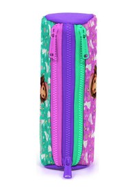 Resim Coral High Kids Mor Pembe Bisikletli Kız Desenli Üç Bölmeli Kalem Çantası 22147 Mor - Pembe 