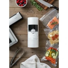 Resim Renklimestore Vı'orıo 10 Metre Tırtıklı Rulo Vakum Poşeti Torbası (Seçenekli) (25 Cm) 