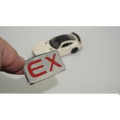 Resim DK Tuning Mitsubishi Ex Logo Bagaj 3m Metal Logo Amblem 