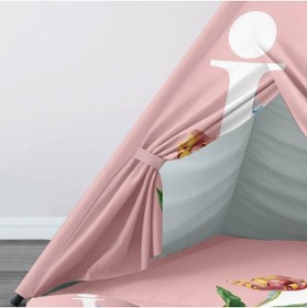 Resim instababyrooms Çocuk Oyun Çadırı Çiçekli Harf Dijital Baskılı 