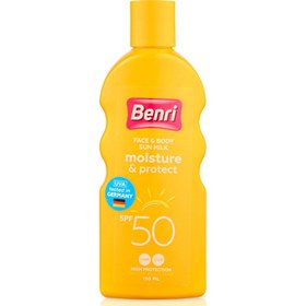 Resim Benri Nem & Koruma Güneş Sütü 50SPF 150 ml - Gratis 
