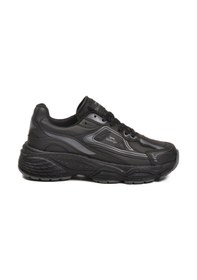 Resim Slazenger Siyah Bağcıklı Hafif Cilt Unisex Spor Ayakkabı Zafira G Siyah-siyah 