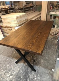 Resim Bintaşmobilya Kütük Masa 150X80.Cm (508887961) 