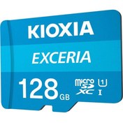 Resim Kioxia 128GB Exceriag2 Micro SDXC U1 V30 4K 100-50 MicroSD Kart 