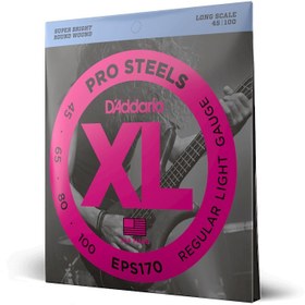 Resim Daddario EPS170 Regular Light Long Scale Set Bas Gitar Teli (45 - 100) 