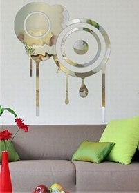 Resim M3 Decorium Akan Daireler Dekoratif Salon İşyeri Duvar Dolap Süs Aynası 