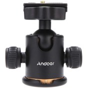 Resim Andoer D1032 Alüminyum Alaşımlı Bilyalı Top Kafa 