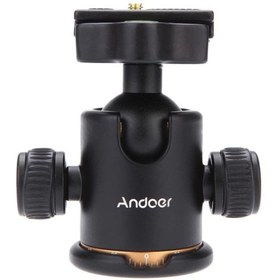 Resim Andoer D1032 Alüminyum Alaşımlı Bilyalı Top Kafa 