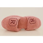 Resim R Harf Havlu Banyo Ev Otel Lohusa Terliği Kalın Taban Terlik 