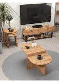 Resim Ayakkabılık Ahşap 2 Kapaklı Metal Raflı 4 Katlı Çok Amaçlı Beyaz Beyaz 