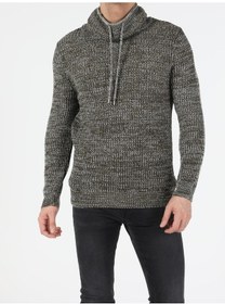Resim Colin's Slim Fit Sal Yaka Erkek Haki Kazak CL1050048_Q1.V1_KML 