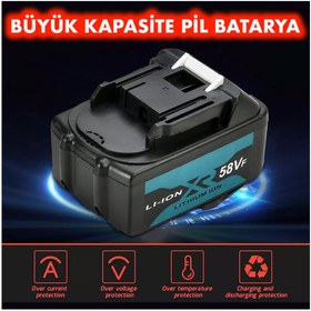 Resim Vice Avm Bn5 Dawreek Böhrer Germany Style Lieber German Graize 2'li Şarjlı Batarya Akü 2 Adet 58vf 