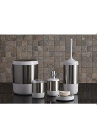 Resim Primanova Lima Xl Sıvı Sabunluk Beyaz M-sa06-01 