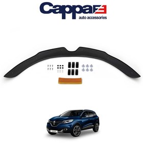 Resim Cappafe Renault Kadjar Ön Kaput Koruma Rüzgarlık 4Mm Abs 12-20 