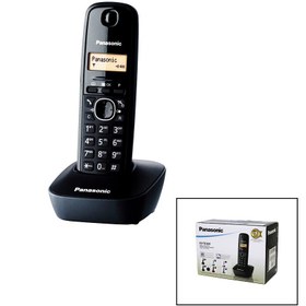 Resim Go İthalat PANASONİC KX-TG1611 SİYAH - OVAL KABLOSUZ DİJİTAL TELSİZ TELEFON (5250) 