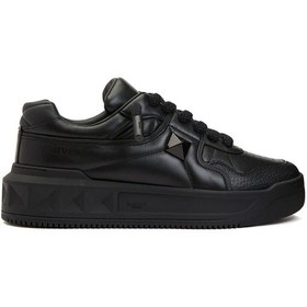 Resim Valentino Garavani One Stud Black Sneaker Siyah 
