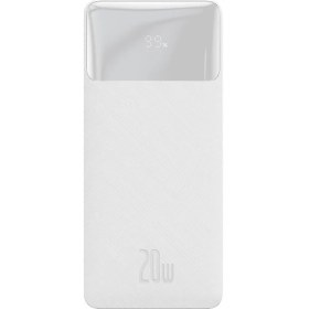 Resim Baseus Bipow Dijital Ekranlı 20W 20.000 Mah Powerbank Beyaz 