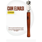 Resim pazarella Elmas Cam Kesici Kalem Tipi Cam Kesici Cam Kesme Elması 