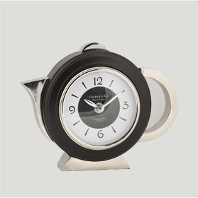 Resim Vitale Metal Sılver Black Çaydanlık Saat 6 20 17 C 