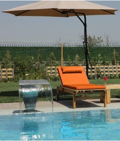 Resim Dekosoy Şezlong Minderi Turuncu 