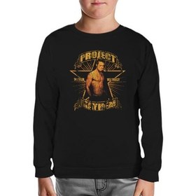 Resim Lord T-Shirt Fight Club - Project Mayhem Siyah Çocuk Sweatshirt 